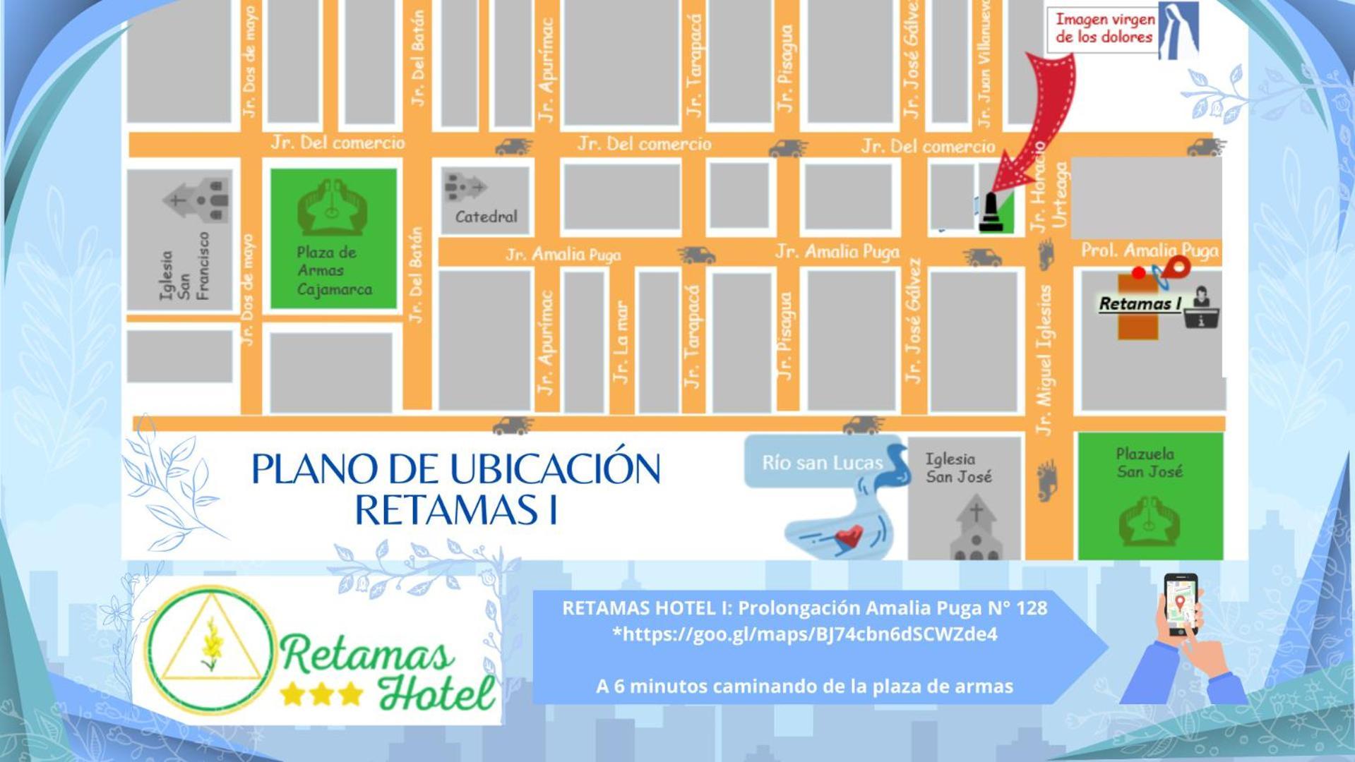 Retamas Hotel Cajamarca Exteriér fotografie
