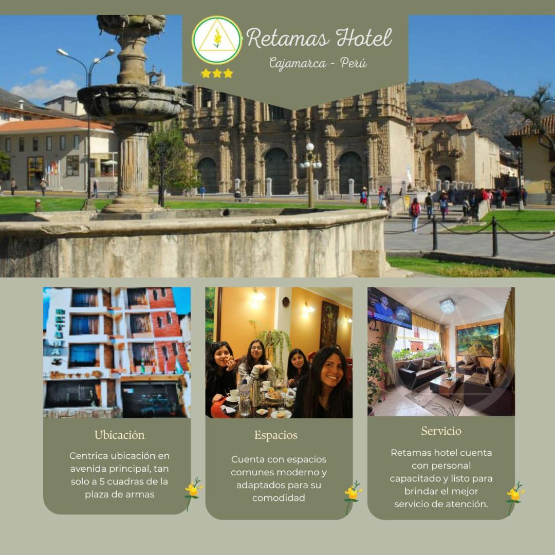 Retamas Hotel Cajamarca Exteriér fotografie